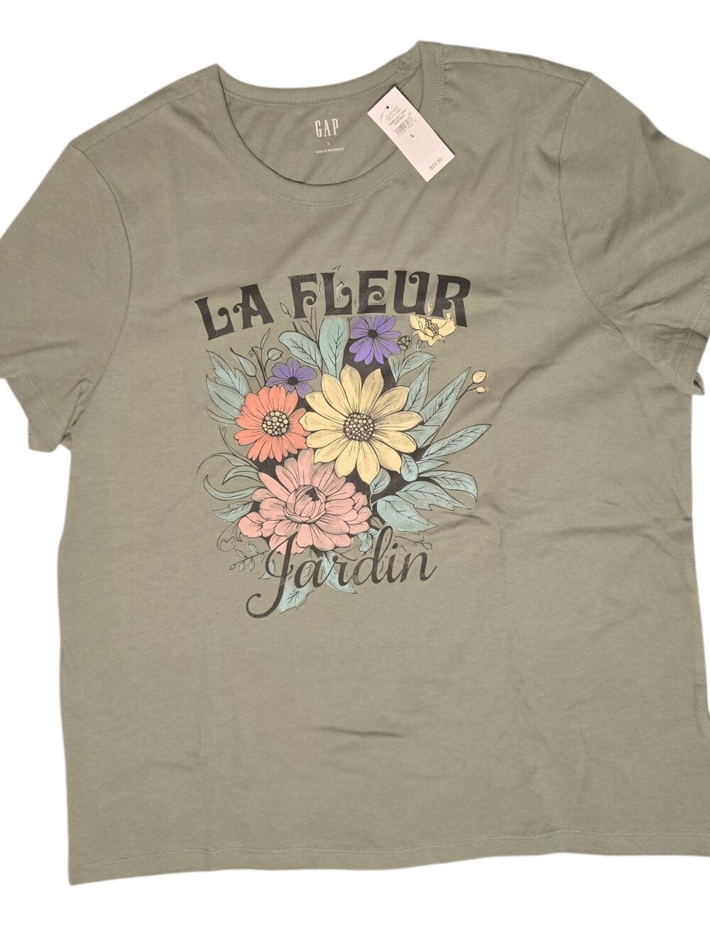 Gap Favorite Graphic Tee Size L NWT